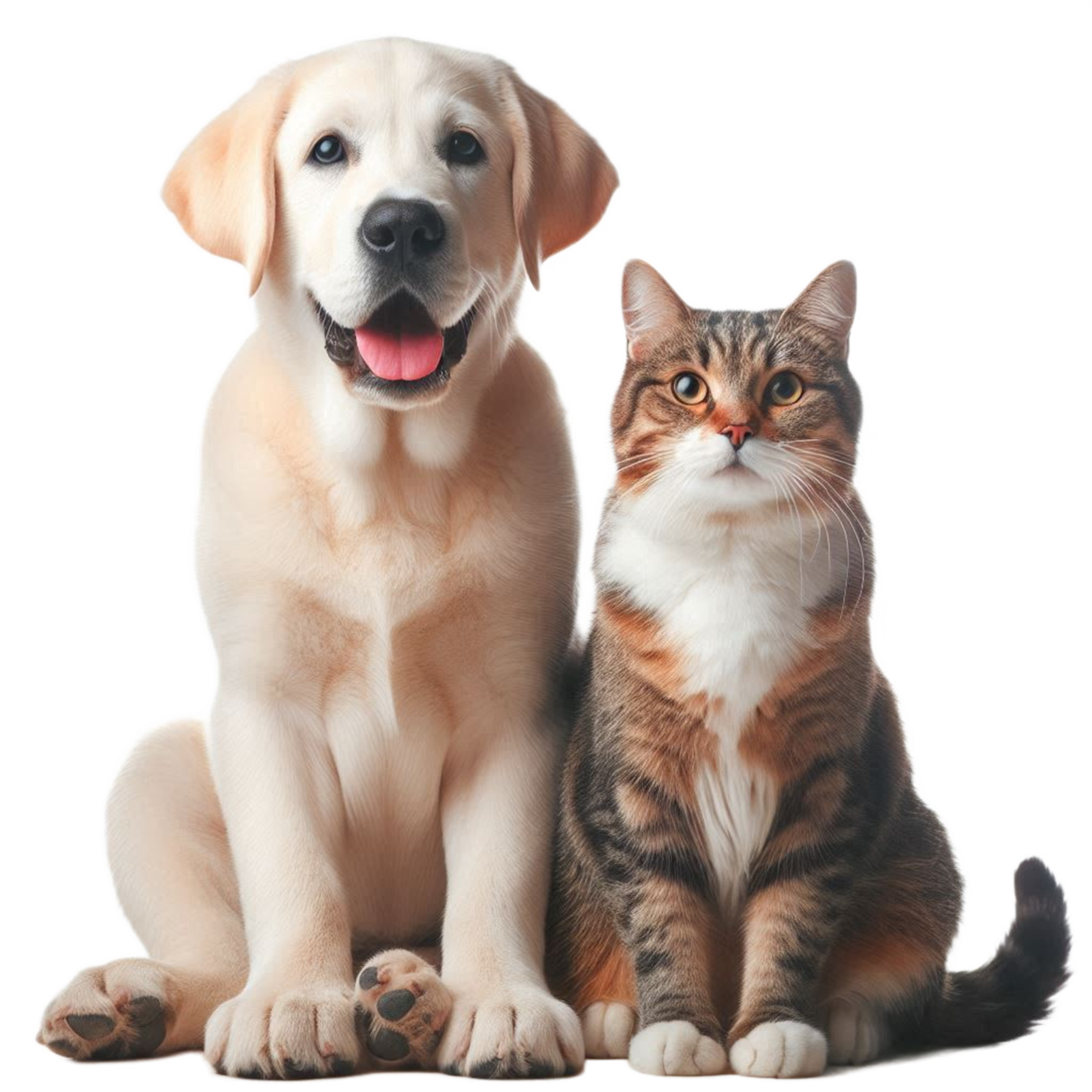 Happy noble pet
